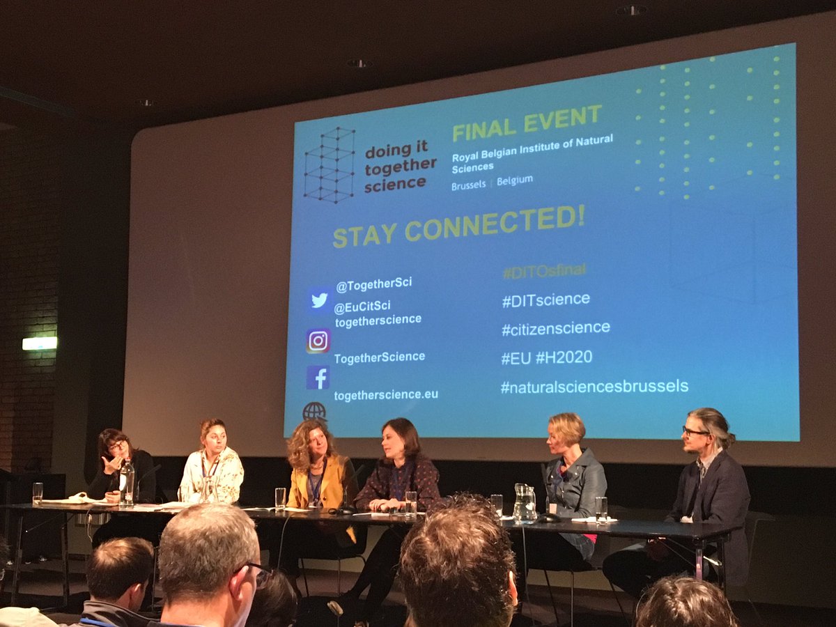 Ecsite's tweet photo. https://t.co/AeTywZT0qp is presented at #DITOsfinal by @marziuk! The https://t.co/AeTywZT0qp platform aims to create a #European community hub to centralise #citizenscience learnings, good tools, and initiatives that will notably help new citizens become citizen scientists. https://t.co/eVFj8mqf3U