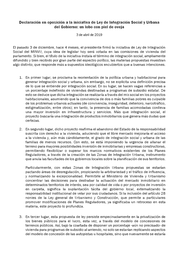 Vivienda, Ciudad y Territorio FA tweet media