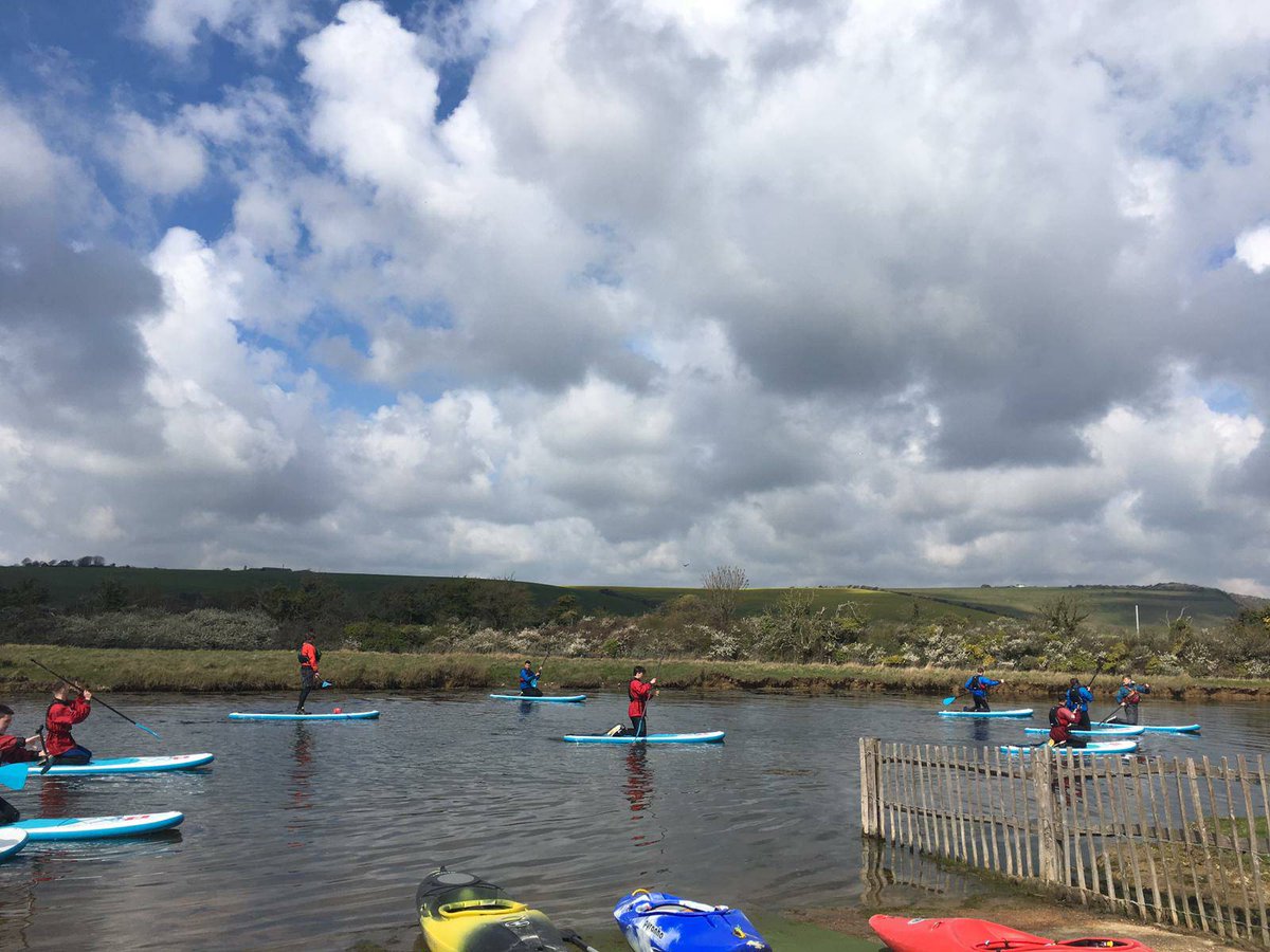 Buzz_Active's tweet photo. East Sussex College getting to grips with some paddle boards at the Cuckmere! #suplife #buzzactive #cuckmere #redpadddleco #redride #kialoa https://t.co/45puzbbPO0