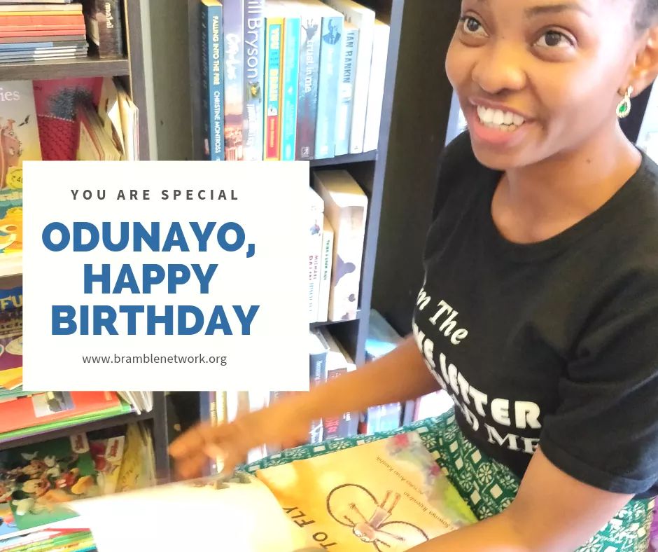 BrambleNetwork's tweet photo. Have you met @OdunayoAliu?
Her smile heals
Her heart loves
Her works are amazing
Her children call her Blessed.
Happy birthday Phenomenal Woman.
#BrambleLearningSpace #Founder #Nigerianchildren #Passion #Education #Changefromwithin https://t.co/POvqYiw1di