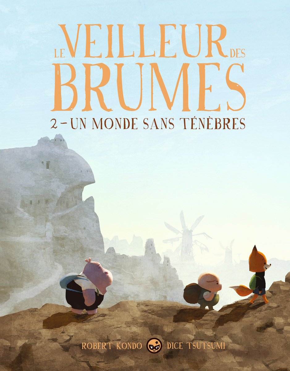 Le tome 2 du Veilleur des Brumes, 🌫 Un monde sans ténèbres 🌫, est #enlibrairie ! #grafiteen #bd #comics #tonkohouse #thedamkeeper