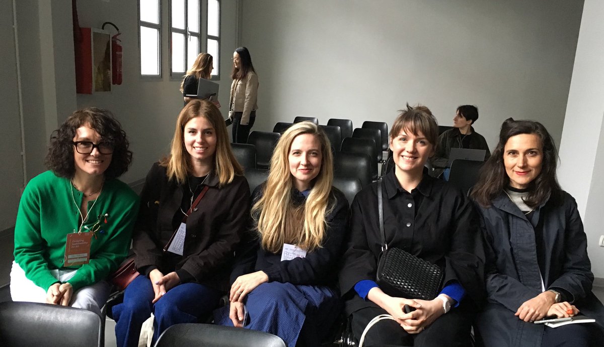 Great to be sharing, learning and being together with fellow csfers at LeNs conference ⁦<a href="/sustfash/">Centre for Sustainable Fashion (CSF)</a>⁩ ⁦<a href="/katetfletcher/">Kate Fletcher</a>⁩  ⁦<a href="/KatelynTFejel/">Katelyn Toth-Fejel</a>⁩ ⁦<a href="/LCFLondon/">London College of Fashion</a>⁩