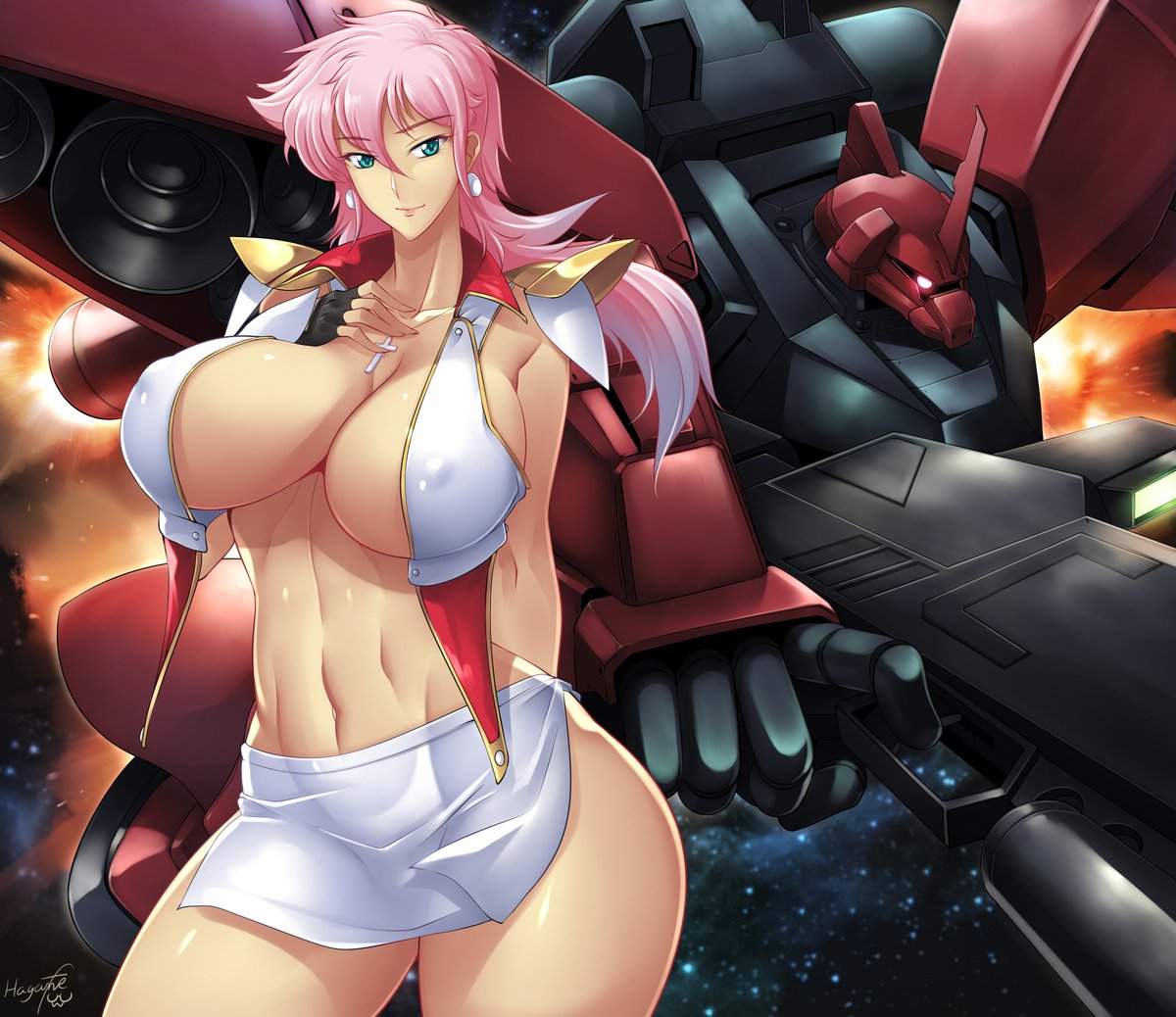 イリア・パゾム & リゲルグ #機動戦士ガンダムΖΖ 