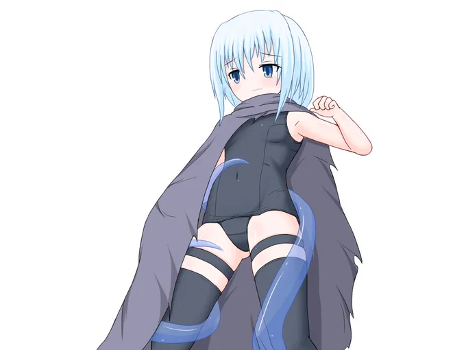 絵200号「主人公さん」作ろうとしてるゲームの最初の敵の捕縛攻撃の基本CG・・・の元。細かい手直しとか差分は気力回復してから手をつけるのです。ゲーム堪能したい病が発症しかかってるのです。 