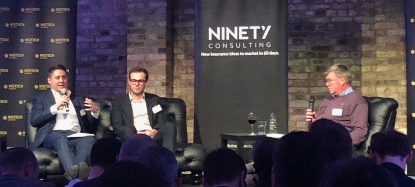 malarkeyking's tweet image. Some very interesting companies and people especially @TobsnT at @InsTech_London's MGA and technology event last night. Thank you to @pgc_at_work @MatthewJGGrant and @MerttsR for asking us to present #frictionlessinsurance