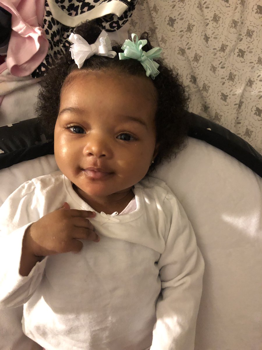 NayaOhnay's tweet photo. I gave my baby ponytails for the first time this morning y’all look 😂😭😭😍😍🥰🥰 https://t.co/hW0NAIlA25