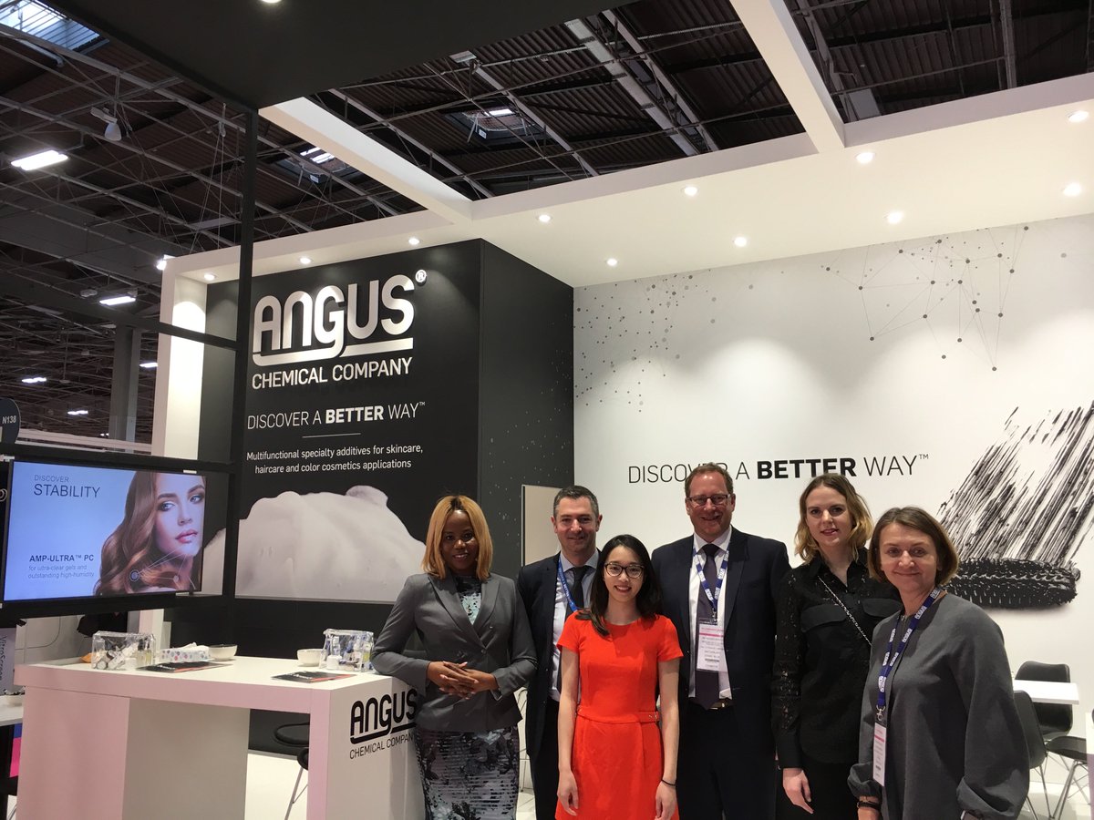 Want to learn how ANGUS' ULTRA PC-grade multifunctional amino alcohols can deliver robust performance in your hair care and styling, color cosmetics and skin care applications? Stop by stand M-138  at #incosGlobal and DISCOVER A BETTER WAY™ #skincare #beauty #cosmetics #haircare