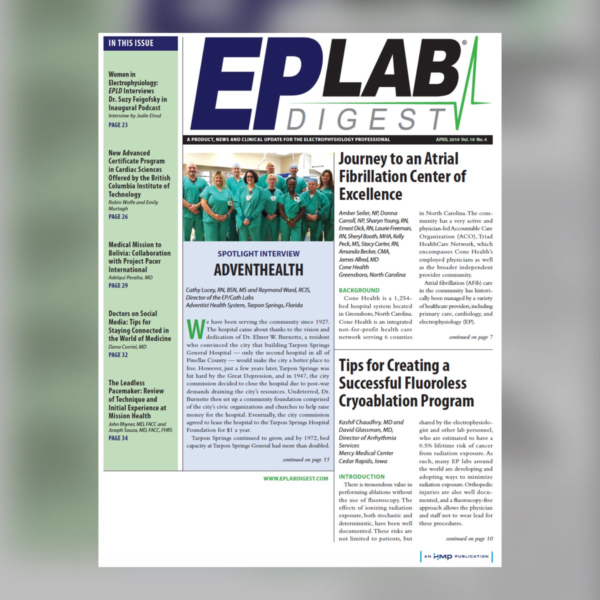 EPLabDigest's tweet photo. Coming up next in our April issue! @AmberSeiler1 @KashifMD @AdventHealth @DrSuzyFeigofsky @bcit @PacerProject @AdelquiEP @DrCorriel @somedocs @MissionHealthNC @DrBradleyKnight https://t.co/9AMNYxLoxN