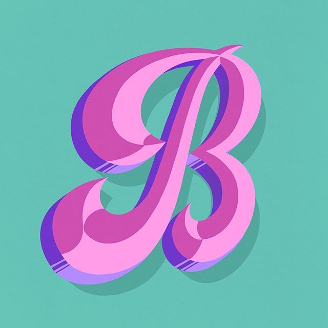 BakingDesign_'s tweet photo. I’m keeping this style, I definitely need to practice my bevel letters!
Day 2 of #36daysoftype  @36daysoftype ...
2/36

#36days_b #36daysoftype06 #type #lettering #procreate #typism #typography #scriptletters  #typematters #typespire #procreatelettering … https://t.co/mK7GXNqx4l https://t.co/pb7OEfS5jf