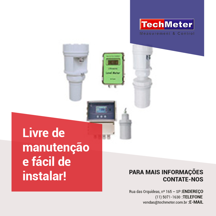 techmeter's tweet image. Os transmissores de nível ultrassônico da Techmeter trabalham sem contato com o produto a ser medido, realizando medições precisas de nível ou volume. Conheça: techmeter.com.br/produtos/trans… #TechMeter #Petroleo #Farmacia #Siderurgia #Alimento #Saude #Irrigação #Industrias #trasmissores