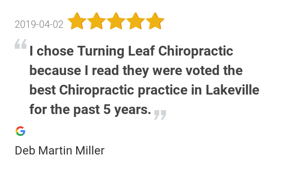 TLCChiro's tweet photo. New 5.0-star Review: "I chose Turning Leaf Chiropractic because I read they were voted the best Chiropractic... https://t.co/h3Y4iQDGZW