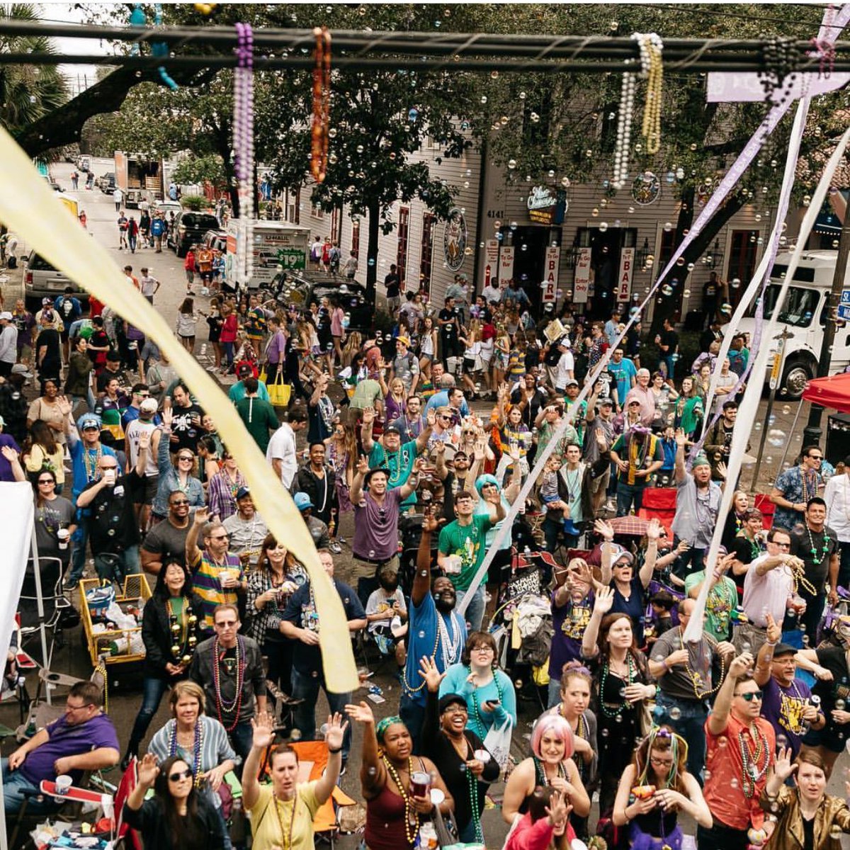 KreweofTucks's tweet photo. That on Top of the World. Can’t. Stop. Won’t. Stop FEELING! ⚡️🔥🎉✨
.
.
.
📸 @Tucksedeauxs
.
.
.
#ridetheparty #jointheparty #betucks #liveTucks #mardigras2019 #mardigras #vibes #girlgang #girlpower #goodvibes #carnival #parade #photography #photoguild https://t.co/HzYeKMYQyL