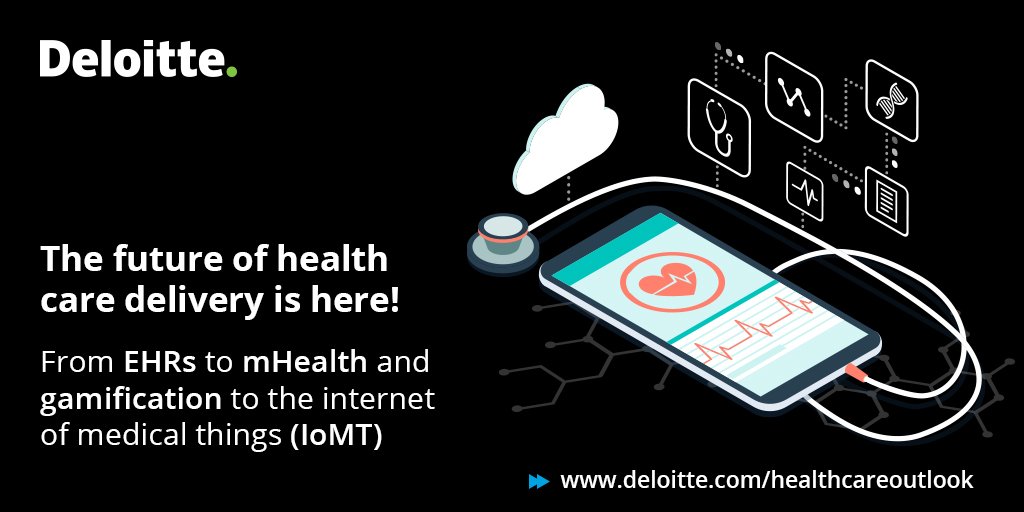Deloitte's tweet photo. How can #robotics impact the #healthcare value chain? Our 2019 outlook reveals. https://t.co/8L2MkyZ1xB https://t.co/QoM3bJSufX