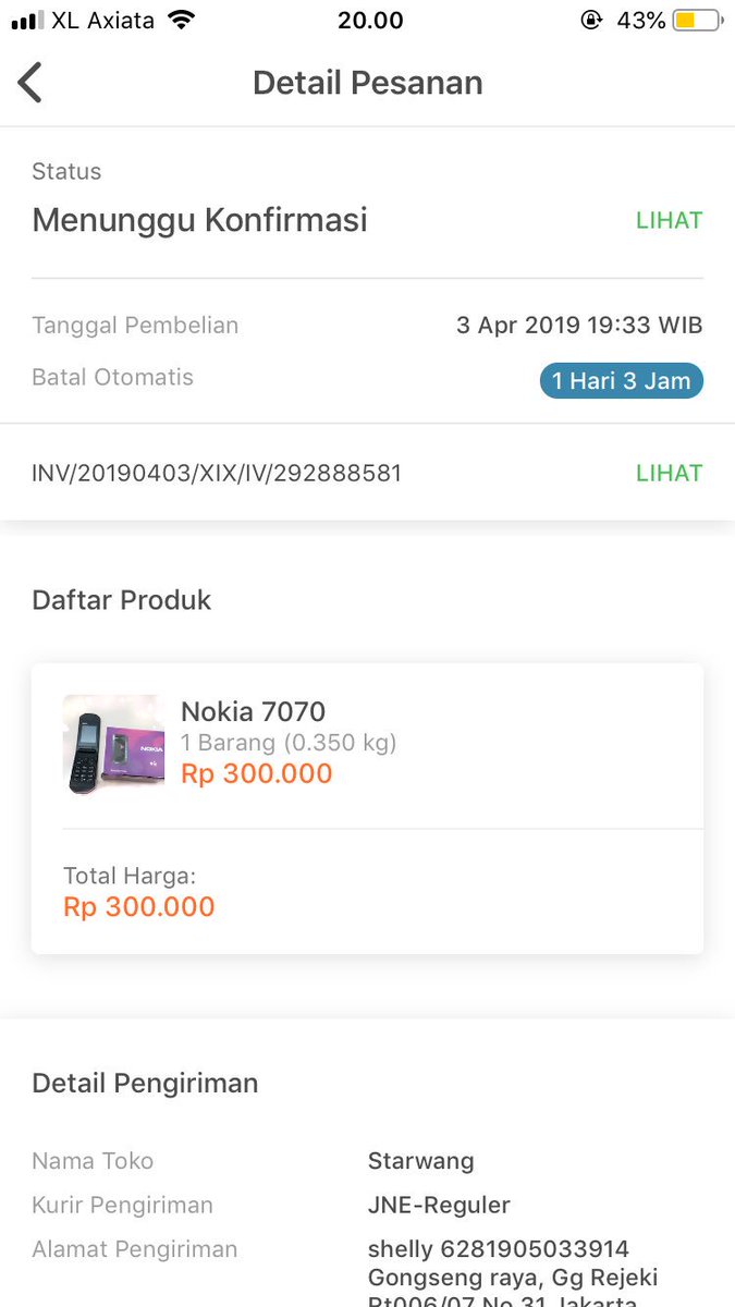 Ad17yaa's tweet photo. @TokopediaCare tolong dikonfirmasi, sya sdh transfer tetapi salah jumlah.. Mohon bantuan untuk ditindaklanjuti.. Trimakasih https://t.co/bhgLvEjIQE