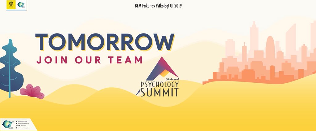 PsySummit's tweet photo. [H-1 RECRUITMENT STAFF PSYCHOLOGY SUMMIT]

Pendaftaran staff 5th Annual Psychology Summit akan dibuka besok, loh! Yuk, persiapkan dirimu untuk jadi bagian dari 5th Annual Psychology Summit!

#5thAnnualPsychologySummit https://t.co/Xe7P8wzKSh