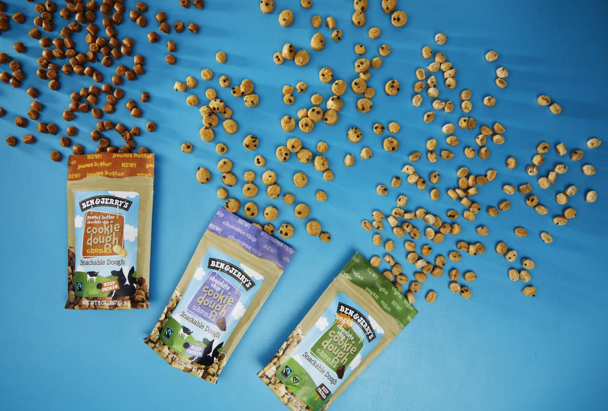 BritandCo's tweet photo. Finally, @benandjerrys is launching just the cookie dough for everyone. 😋🍪 https://t.co/1XmDEIgW9G #NewFoodAlert https://t.co/CSXC8Ns72Y