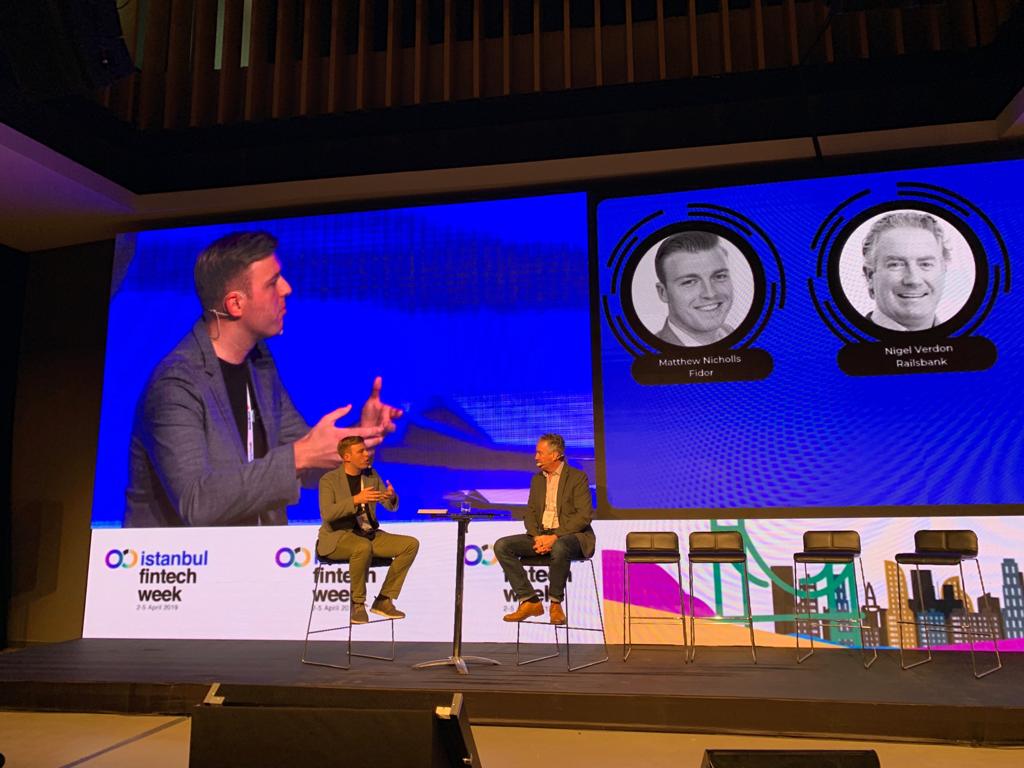 FidorSolutions's tweet image. "To be #customercentric banks need to become #apicentric " says Matthew Nicholls #Fidor digital banking consultant @fintechweekist #Istanbul
#ifw19 #innovation