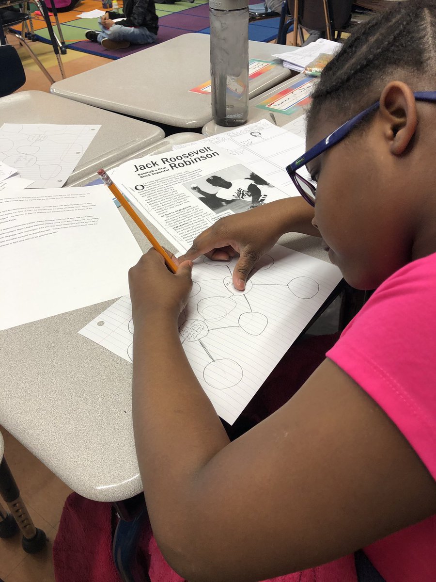 Love to see our 4th graders synthesizing information from multiple texts. Double-Bubble Thinking Map in action. Jackie Robinson! Baseball is back! ⚾️🌤✏️<a href="/AACountySchools/">AACPS</a> <a href="/MFucella/">Miss. Fucella</a> #AACPSAwesome