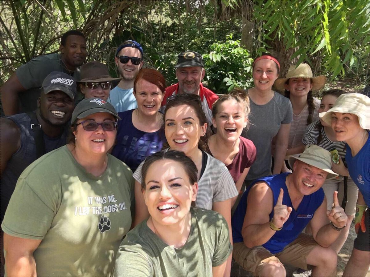 turleycharity's tweet photo. Turley's DR19 team is up and running on site, assisting Restoring Hope UK with the goal of building two classrooms for Mozovi village school in the Dominican Republic. https://t.co/arJIB8rVMP