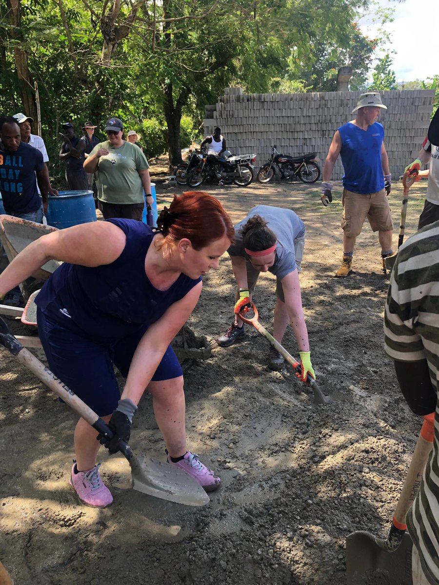 turleycharity's tweet photo. Turley's DR19 team is up and running on site, assisting Restoring Hope UK with the goal of building two classrooms for Mozovi village school in the Dominican Republic. https://t.co/arJIB8rVMP