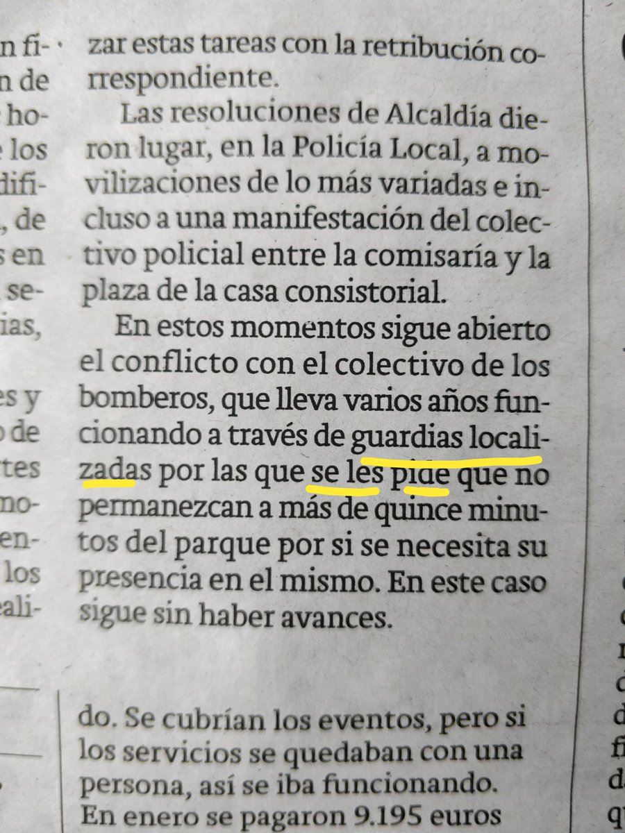 En el artículo de <a href="/lariojacom/">lariojacom</a>  sobre las horas extra de policía local, hacéis mención a las guardias localizadas.   En dichas Guardias Localizadas de carácter forzoso, no se nos "pide" nada, en ellas  <a href="/pplogrono/">Partido Popular de Logroño</a> nos OBLIGA a estar en 15 minutos, hay una gran diferencia