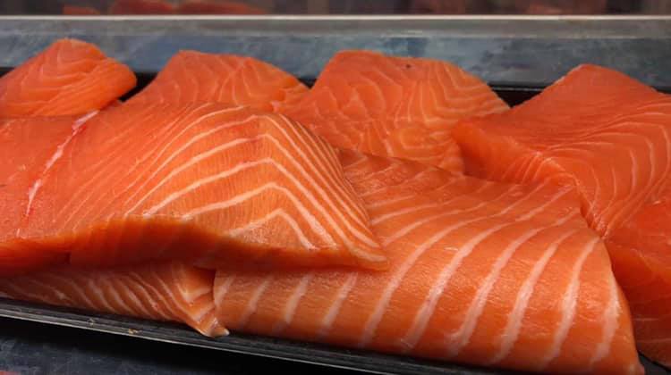 FarmFieldTable's tweet image. All eyes on this loc duart salmon from Scotland. Stocked up in the case on limited supply. Call us for pre-orders: (248) 509-8555