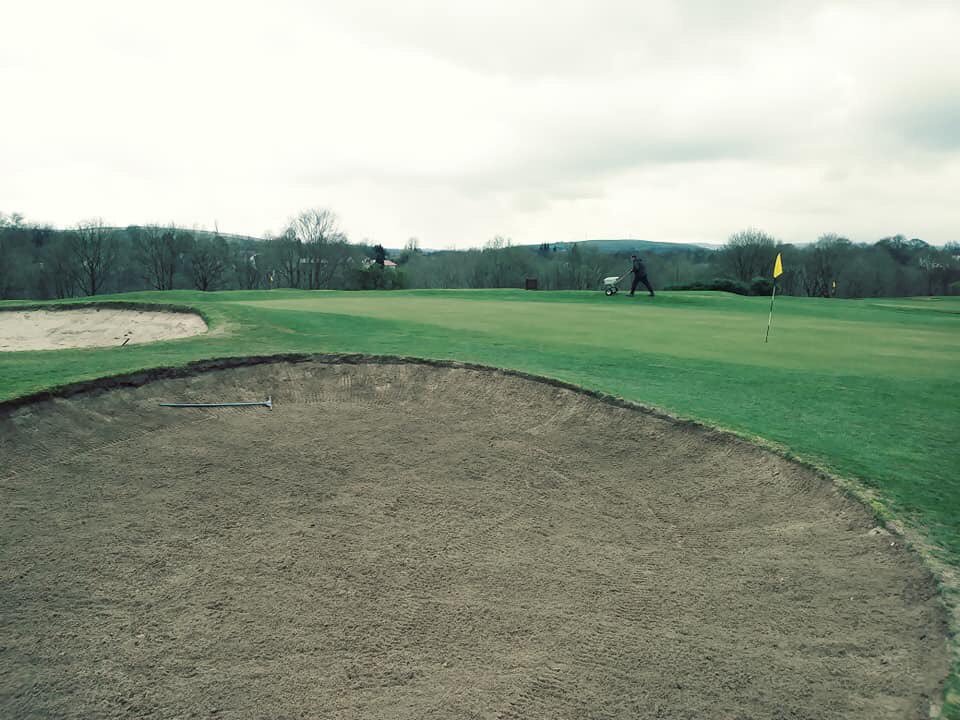 Incredible how much has been achieved in 3 days <a href="/MarlandGolf/">Marland Golf Course</a> ⛳️ Course looking great &amp; the new green keeping team are working hard &amp; doing a fantastic job! Really proud of these lads we are so lucky to have such a high quality &amp; experienced team. Come check it out for yourself 🏌️‍♂️
