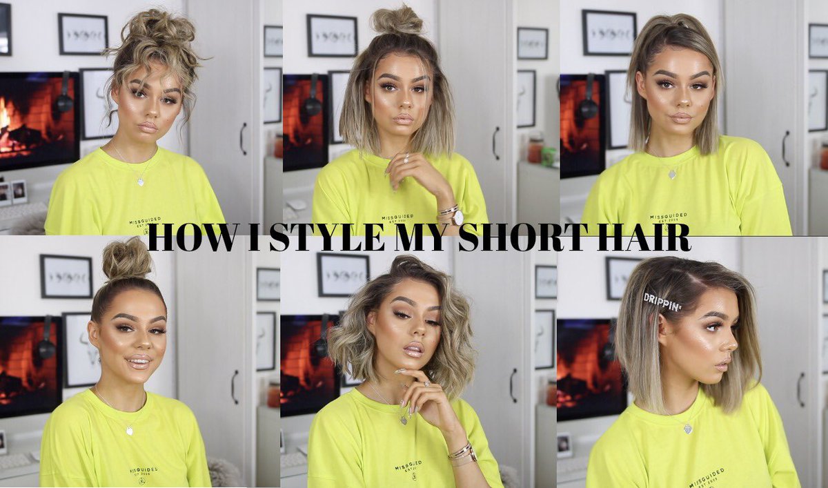 Jordan Lipscombe On Twitter My Fave Go To Hairstyles For Short