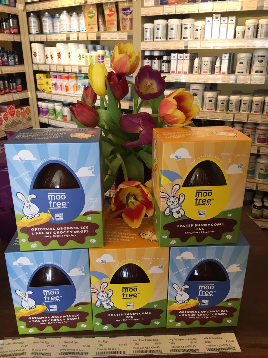 Easter Eggs Now in Store <a href="/Natures_Gold/">Nature's Gold</a> Greystones <a href="/MooFreeChoccies/">Moo Free Chocolates</a> 
#dairyfree Hurry While Stocks Last