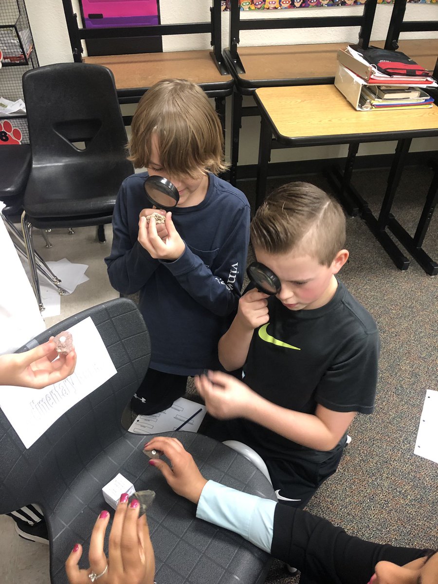 Koolin_With_K's tweet photo. Taking a tour through the rock cycle today!! #HMSProud #OurFISDStory https://t.co/HsVcxDEWEU