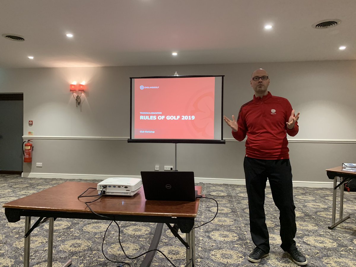 EGU rules expert Toby Thorne explaining key rules changes to our beloved game. #EnglandGolf #GetIntoGolf