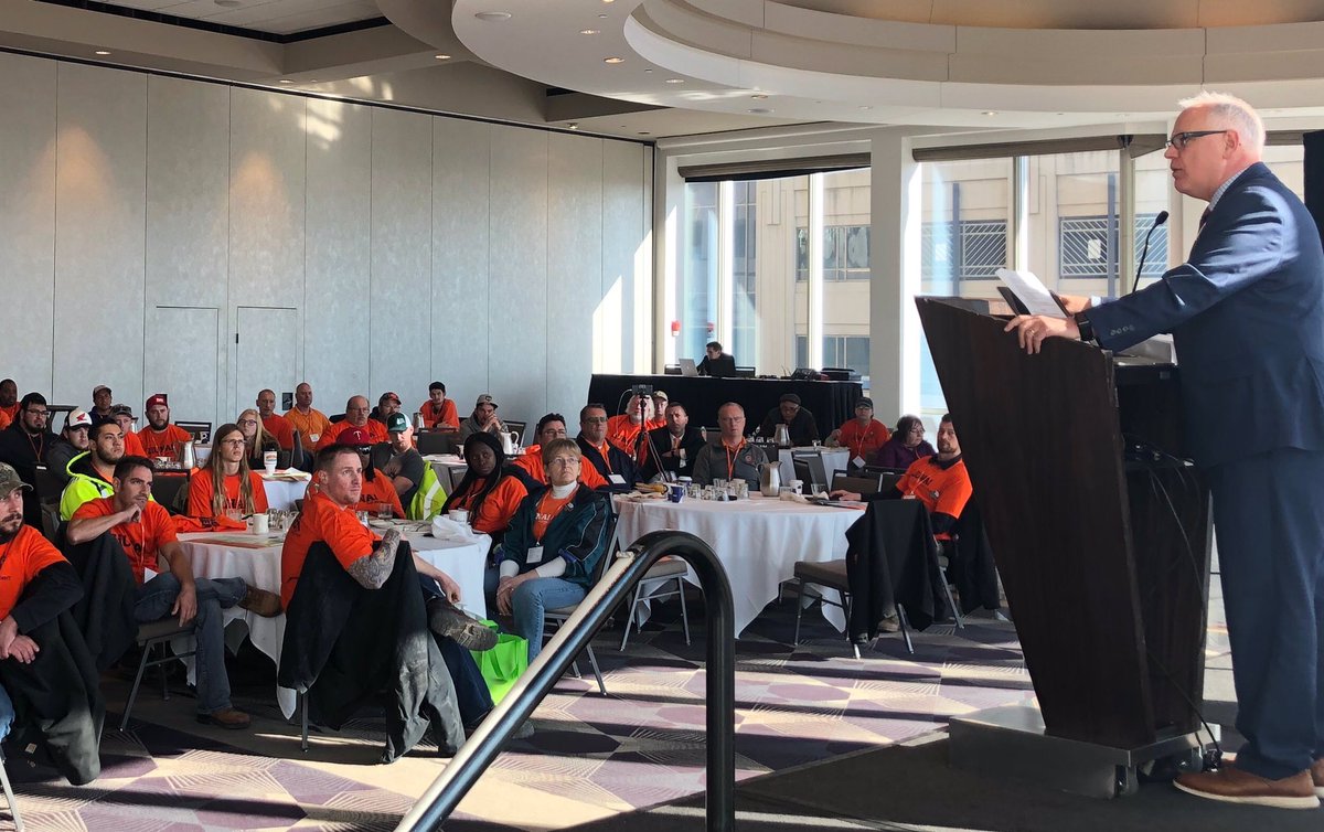 LIUNAMinnesota's tweet image. Today is @LIUNAMinnesota Day on the Hill! Thank you @GovTimWalz &amp;amp; @melissahortman for joining us! Together, we will #FeelthePower #BethePower &amp;amp; #UsethePower to #FixMNInfrastructure, create clean energy #LocalJobs for Minnesota workers &amp;amp; #StopWageTheft! #LIUNA #1u #mnleg