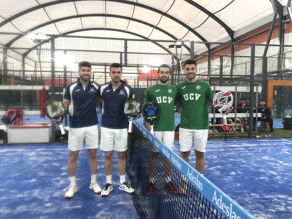 safd_ucv's tweet photo. #CEUPadel Jaume y Nando empiezan su partido de cuartos contra la Universidad de Alicante!! @UCV_es https://t.co/8OOuCF8X70
