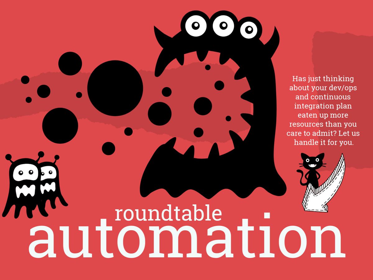 Roundtable_SW's tweet photo. Is planning your Dev/Ops and CI strategy for your @ProgressSW OE application taking more time and effort than you care to admit? Don't worry. We can help -- and with a solution that evolves with your needs.  https://t.co/umM8fM8B0m https://t.co/xn5IjxZ3Qg