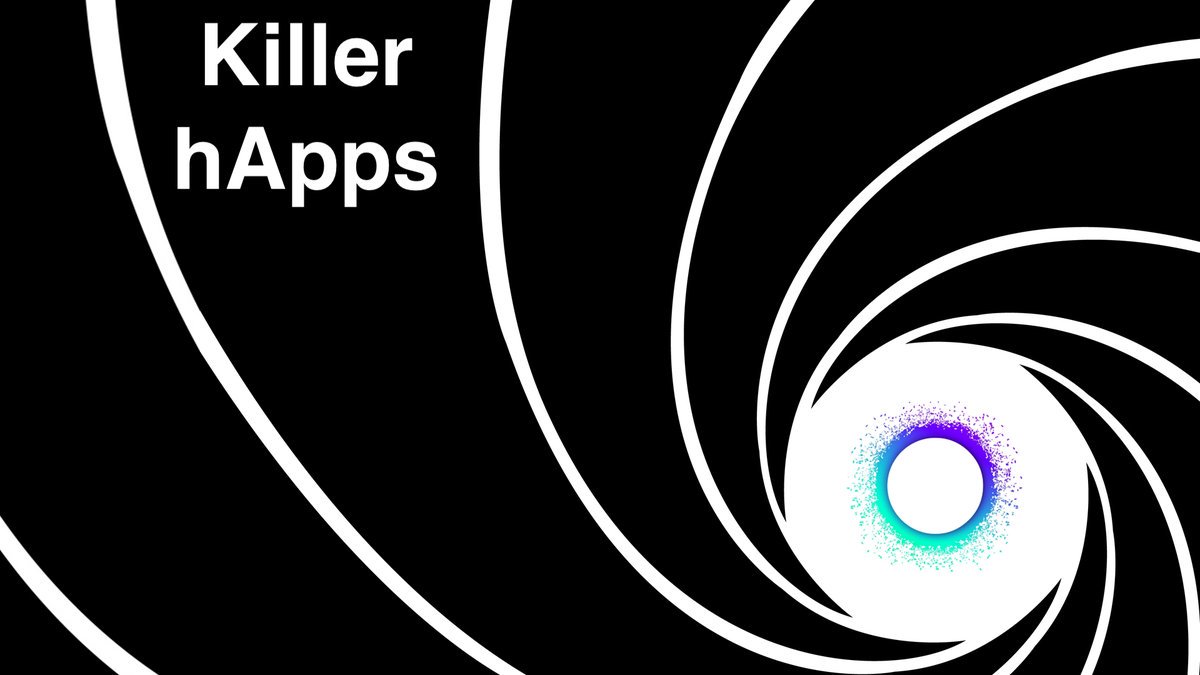 StraightAidsTV's tweet photo. #Holocommunity Graphics contest submission #53
"Killer #hApps"
By : @lucprevost π¨π¦
#Savetheinternet #HoloCommunity #Graphics #HoloStrong #Holo #Holochain #Holofuel $HOT #Crypto #Dapps #Applications https://t.co/oFxSUMDBcs