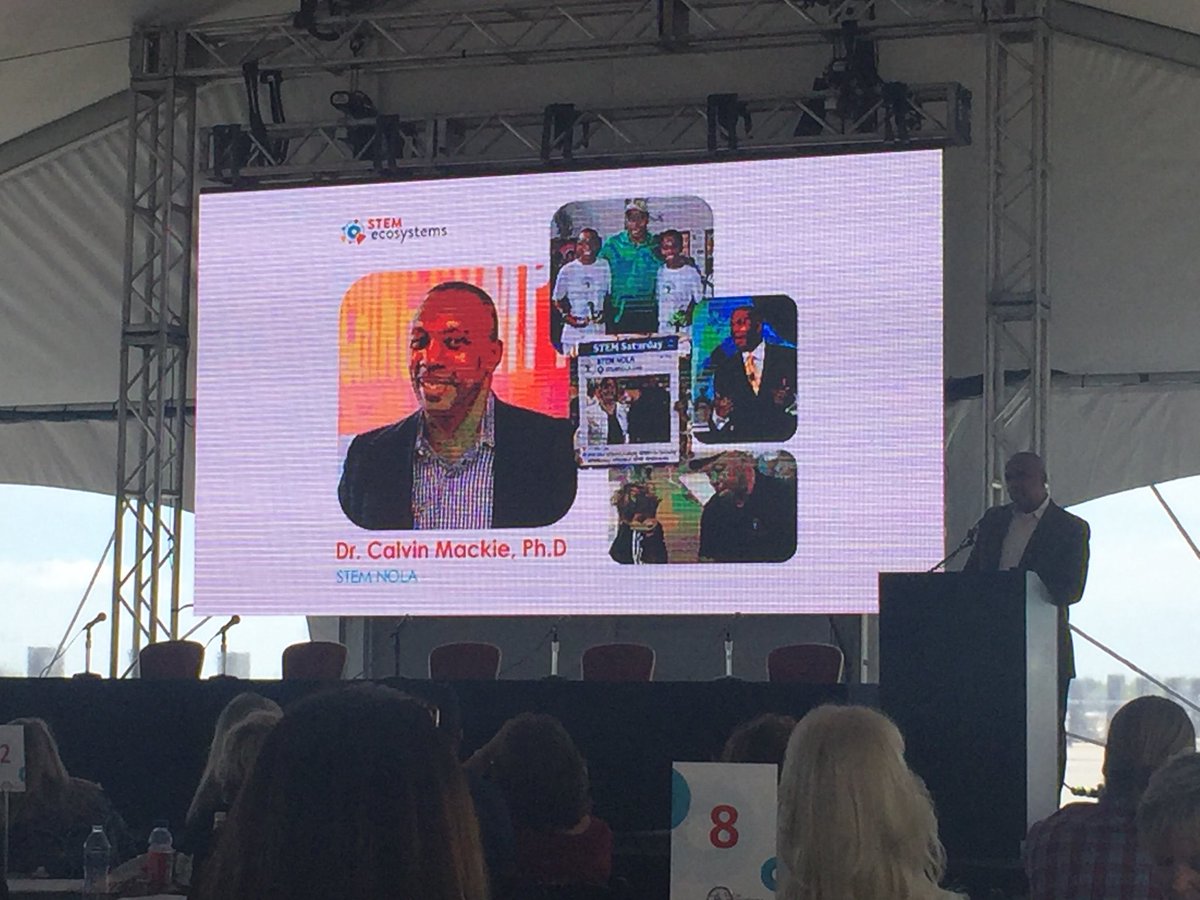 ncafterschool's tweet photo. Thank you, Dr. Calvin Mackie for reminding us of our role in the lives of youth. In life, they can MAKE, BREAK or TAKE. When we give them an opportunity with access to high-quality STEM, they will MAKE a difference and MAKE a life! #STEMEcosystem #NOLA2019 https://t.co/xLjtswgEOW