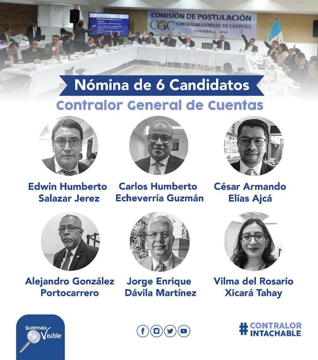 guatevisible's tweet photo. Hoy está agendada en la sesión de las 14:00 horas la elección del Contralor General de Cuentas, mira esta transmisión en el twitter de @guatevisible
#EleccionesVisibles
#ContralorIntachable https://t.co/aLjItB4cA4