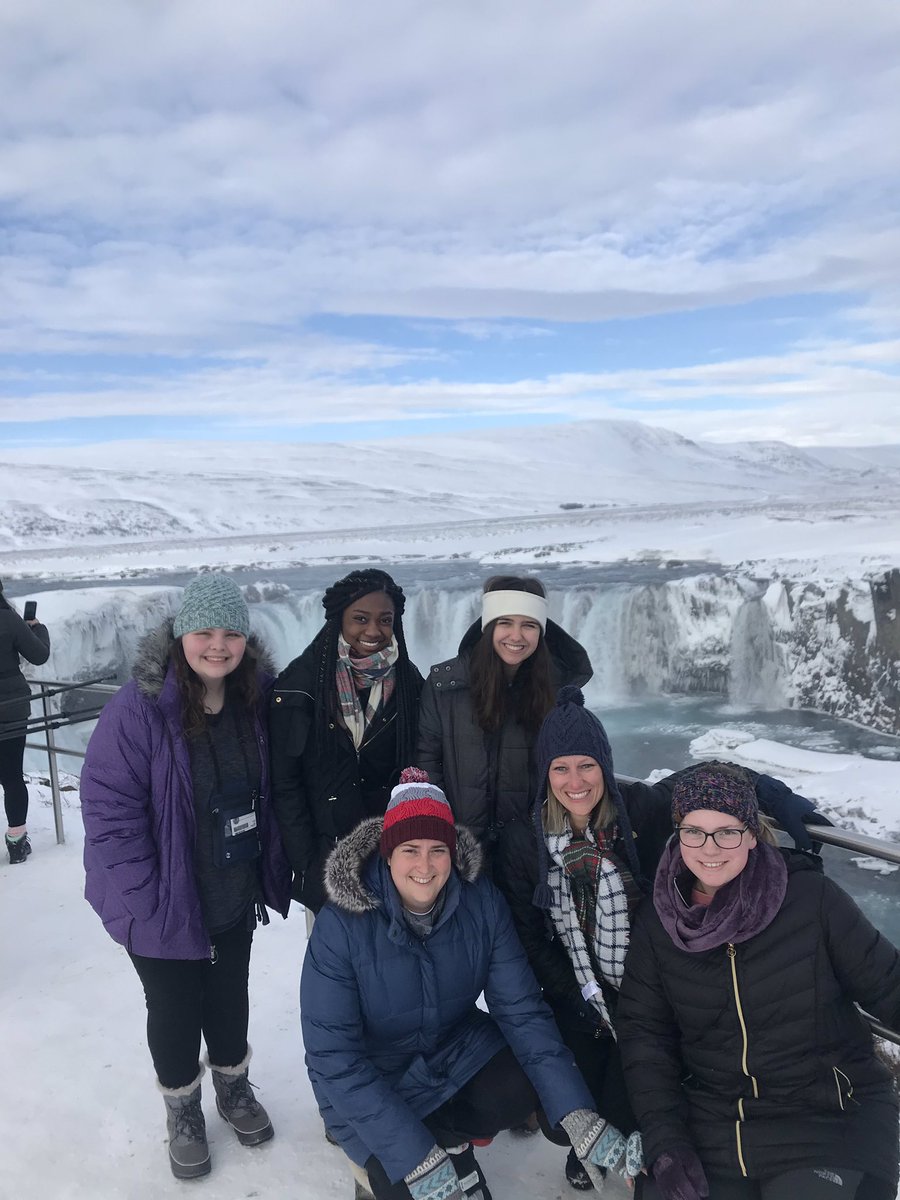 Check out our group touring Iceland this week. Experiencing a new culture, landscape, &amp; sites offer a perspective that no classroom or book can match! If you’re interested in the next adventure see Ashmore or Yeargin (Coming up: Europe, China, Inauguration, and Galápagos Islands)