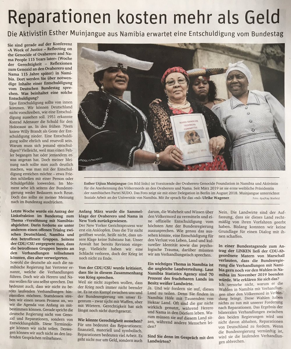 ul_rikeW's tweet photo. Esther #Muijangue spricht von der #WeekofJustice über ihre Erwartungen an den Bundestag. https://t.co/SIfMSgcvHG… https://t.co/rlvMrLQqOD