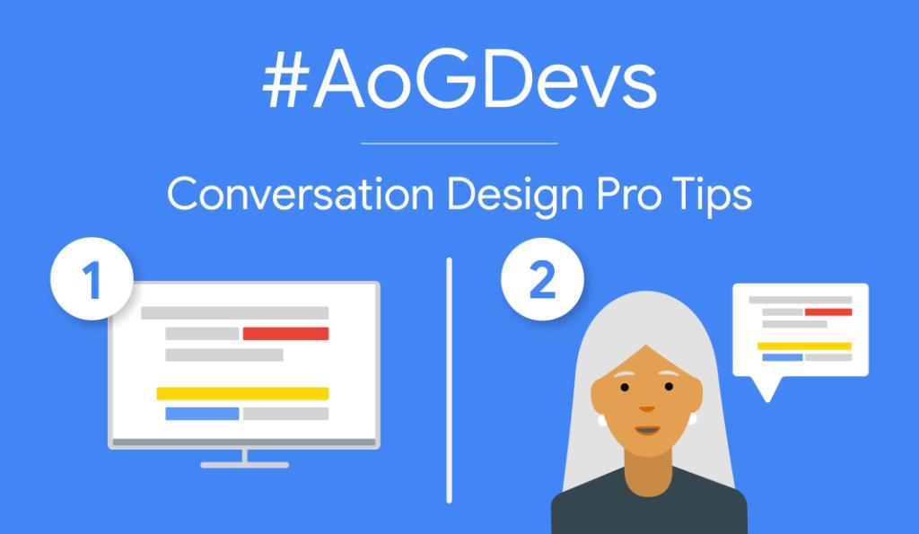 assistantdevs's tweet photo. Make the most out of your conversation design.

Step 1: ✍️ Write your sample dialog
Step 2: 🗣 Read your dialog out loud

You'll be surprised at how a simple "table read" can surface issues early on!

#AoGDevs, learn more about #CxD #AoGProTips here → https://t.co/CDQTTjpcKP https://t.co/7Ro2RpDVEN