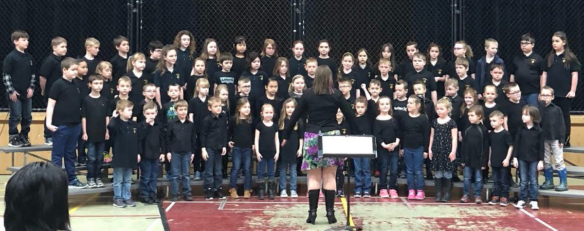 Persalvic primary choir at 2019 Kiwanis!  <a href="/NLESDCA/">NLESD</a> <a href="/Kiwanis/">Kiwanis</a>