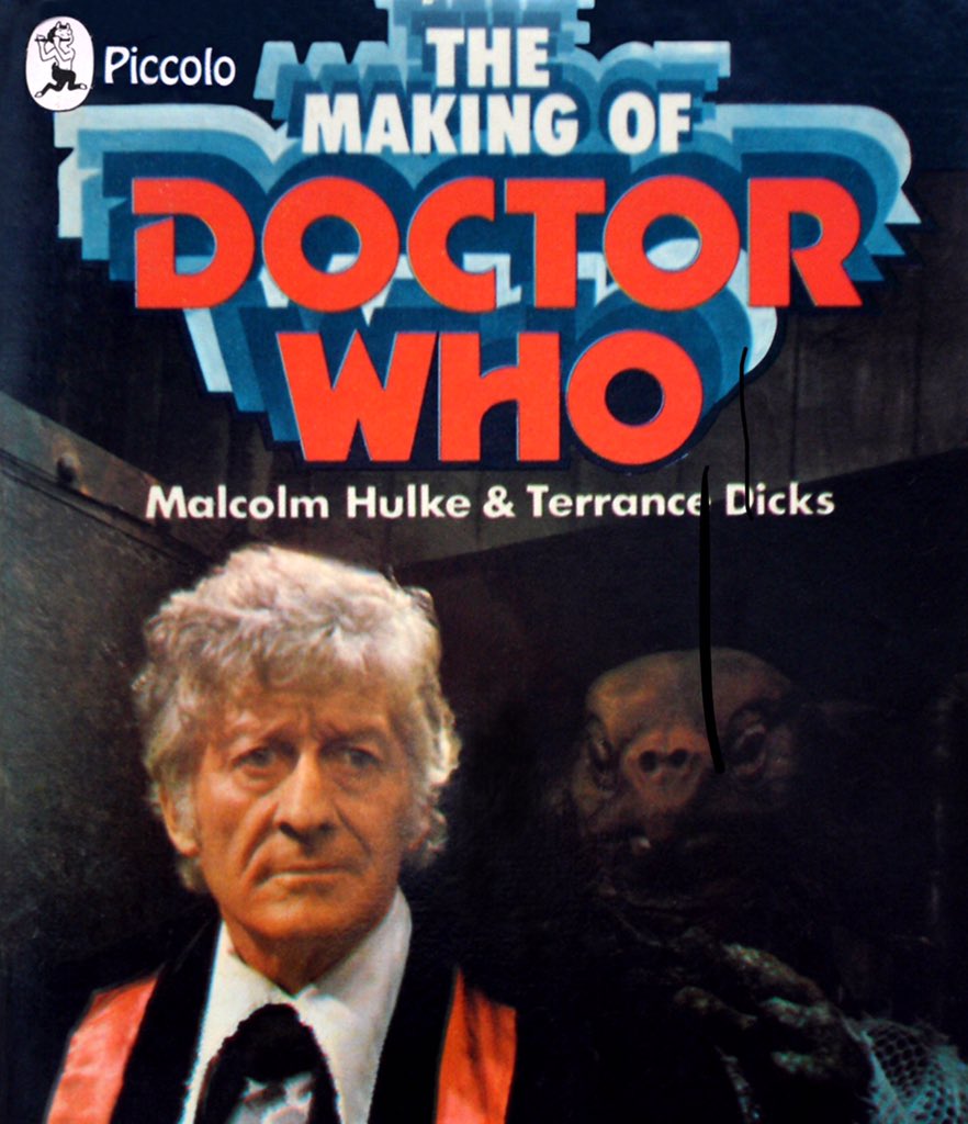 keithburton16's tweet image. #TerranceDicks and #MalcolmHulke LITERALLY wrote the book on how to make good #DoctorWho. We’ve seen some mesmerising writers fall (#DavidWhitaker @trevorbaxendale @unamccormack @gossjam #IanMarter and others) but we’ve arrived at the point we were always destined to reach.