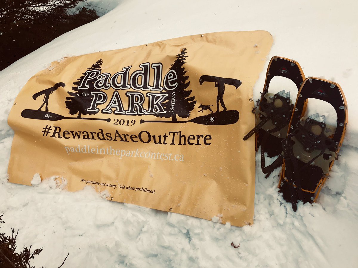 We still have many weeks before the #PaddleInThePark season begins.
But just to be clear, no matter the time of year it may be, #RewardsAreOutThere ! ☀️☁️🌧🌨🌲