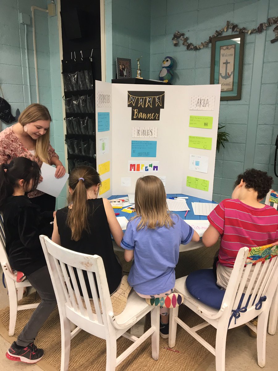 CowdenSPS_3rd's tweet photo. We love having our Missouri State students helping us learn perimeter and area! Thank you! @CowdenSPS_3rd @MissouriState @CowdenSPS https://t.co/xAMfUTpNB0