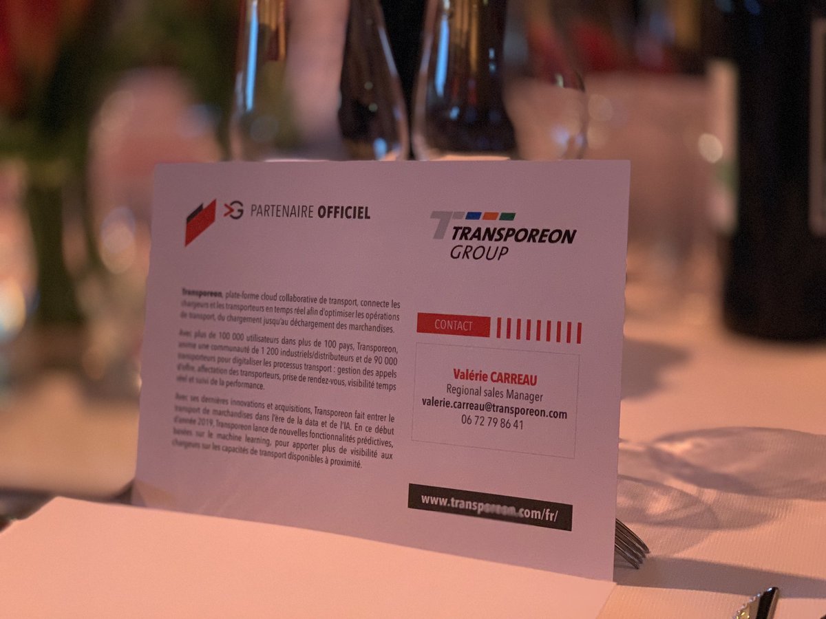 stevengerard29's tweet photo. #GalaSupplyChain @TRANSPOREON_TPG est heureux d’être partenaire officiel du gala supply chain 2019! https://t.co/Ng2jT6APiN