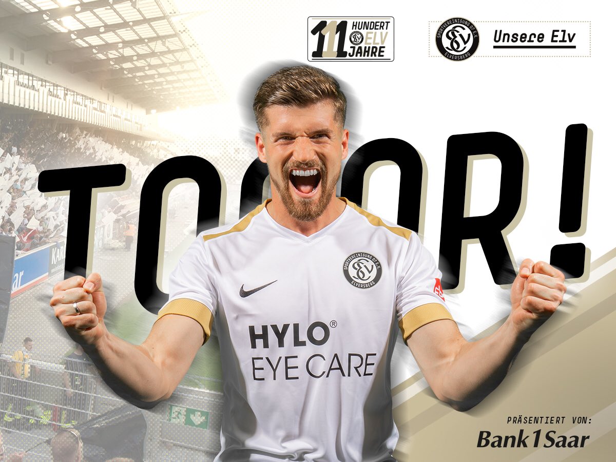 SV07Elversberg's tweet photo. Nochmal gibts Strafstoß: diesmal trifft Julius #Perstaller zum 6:0! (84.) #NurdieSVE #FSVSVE https://t.co/3zZ8jnoBVY