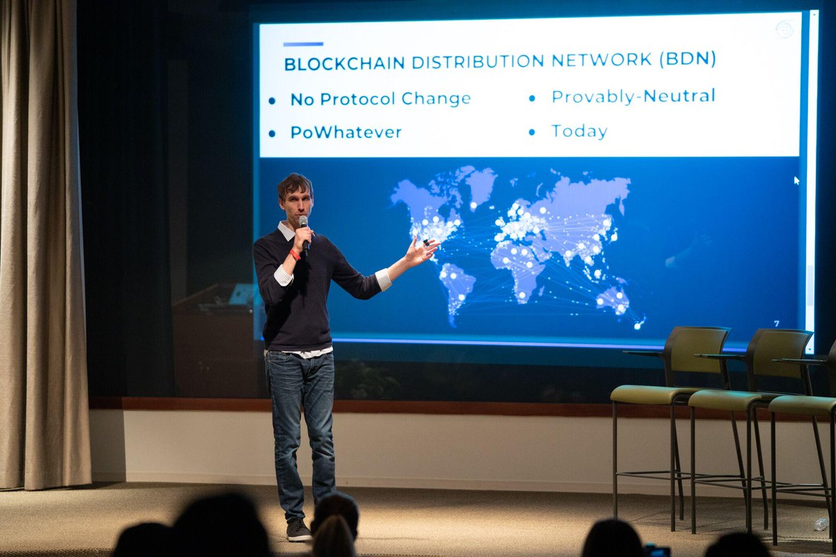 randomstimuli's tweet photo. Had a super interesting chat with @uriklarman and @bloXrouteLabs about scale-ability, especially relating to programmatic digital advertising. Some of the smartest in the room. Love the approach of working on layer 0 to improve blockchain
#Blockress #Leanr #Hodl #Buidl https://t.co/YMqzyEFZRJ