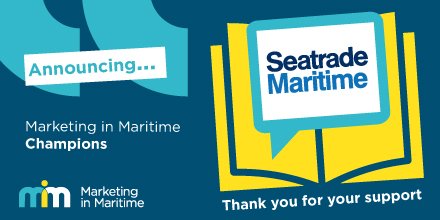 MiMCrowd's tweet photo. We are delighted to have @Seatrade as a MiM 2019 champion!
Nearly 50 years ago, Seatrade was founded to facilitate better communication within the shipping and maritime communities. 
Visit their website for more information: https://t.co/vc0ez35k8R 
#mimcrowd 
#mim2019 https://t.co/63Pno9AYZR