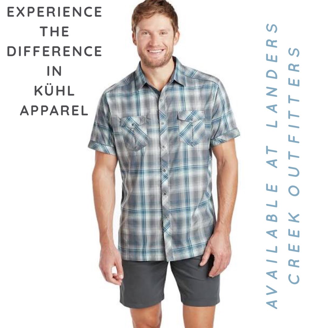 landerscreek's tweet photo. New @kuhl items on the shelves now @landerscreekoutfitters !!!!!
This weather is perfect for the lightweight moisture wicking material of our new konquer shirts. 
#kuhl #kuhlclothing #sulphurspringstx #landerscreek #landerscreekoutfitters #konquer #shoplocal #shoplocaltx https://t.co/pmKkucEMUF