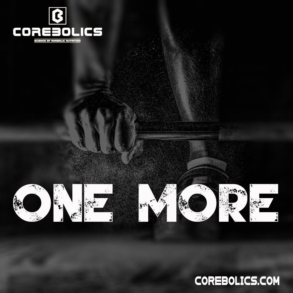 Corebolics (@corebolics) on Twitter photo ONE more rep - see what happens if you don’t give up!
#createdtomakeyoubetter #teamcorebolics
. . .
#gymshark #weightlifting #strong #fitfam #lift #bodybuilding #gymlife #workout #physique #muscle #supplements #corebolics #coreworkout #musclepower #protein
<a href="/satyavratp/">Satyavrat Pachisia</a> ONE more rep - see what happens if you don’t give up!
#createdtomakeyoubetter #teamcorebolics
. . .
#gymshark #weightlifting #strong #fitfam #lift #bodybuilding #gymlife #workout #physique #muscle #supplements #corebolics #coreworkout #musclepower #protein
<a href="/satyavratp/">Satyavrat Pachisia</a>
